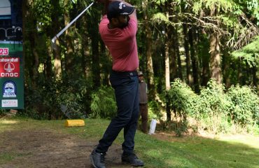 58 golfers participated on the first day of the tournament organized by Raj Bhawan Nainital Golf Club.
