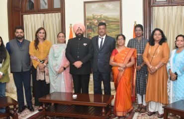 Governor participated in the program on the occasion of Goa State Foundation Day at Raj Bhawan, Nainital.