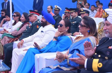 Governor participates in the felicitation ceremony organized at NCC Group Headquarters, Nainital.
