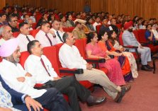 Governor participates in the book discussion program “Cyber Encounters” at Raj Bhawan Auditorium.;?>