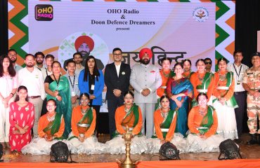 Governor Lt. Gen. Gurmit Singh (Retd) on the occasion of “Jai Hind.. Ek Fauji Aisa Bhi” program.
