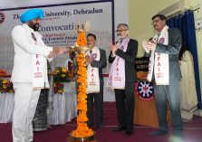 Governor Lt Gen Gurmit Singh (Retd) inaugurates the 10th convocation of ICFAI University, Dehradun.;?>