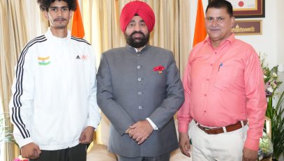 Rohit Bhatt paid courtesy call to Governor