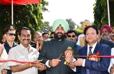 G.B. Governor Lt Gen Gurmit Singh (Retd) inaugurates the 114th All India Farmers Fair and Agro Industry Exhibition at Pant University of Agriculture and Technology.