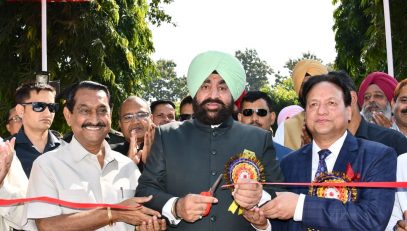 G.B. Governor Lt Gen Gurmit Singh (Retd) inaugurates the 114th All India Farmers Fair and Agro Industry Exhibition at Pant University of Agriculture and Technology.