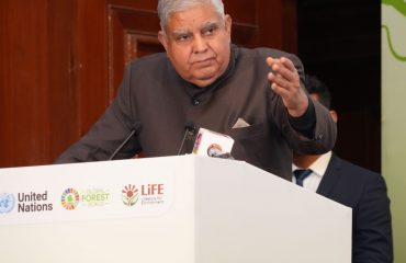 Vice President and Governor address the United Nations Forum on Forests (UNFF).