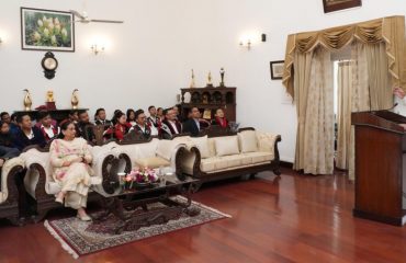 नागालैंड प्रदेश के राज्य स्थापना दिवस को संबोधित करते हुए राज्यपाल लेफ्टिनेंट जनरल गुरमीत सिंह (से नि)।