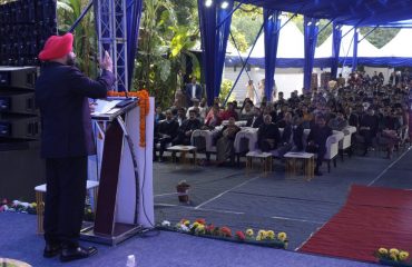 Governor addressing the 7th edition of Valley of Words, International Literature and Art Festival.