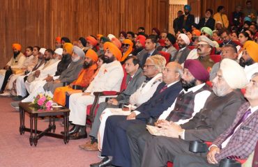 Governor participates in the program on the occasion of Veer Bal Diwas.