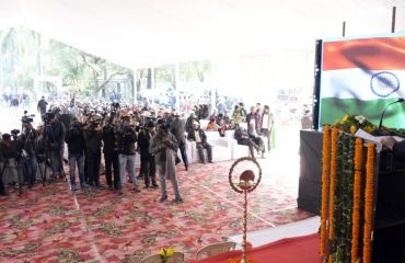 Governor addressing on the occasion of 'National Voters' Day'.