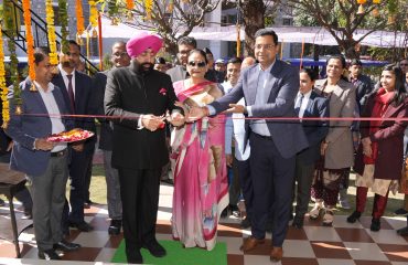 ⁠Governor inaugurating “Raj Bhawan Arogyadham”.