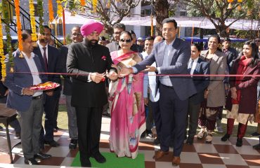 ⁠Governor inaugurating “Raj Bhawan Arogyadham”.