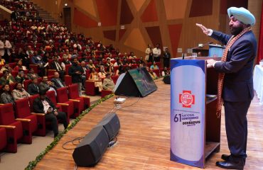 Governor addressing the 61st annual convention of The Indian Association of Physiotherapists