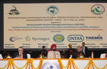 Governor participating in the seminar organized at Veer Madho Singh Bhandari, Uttarakhand Technological University.