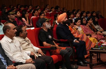 Governor participating in the awareness programme on breast cancer.