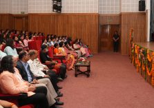 Governor addressing the awareness programme on breast cancer.;?>