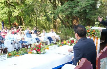 Hon'ble Governor addressing the 