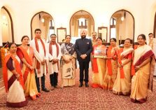 The Hon’ble Governor with the people of West Bengal on the occasion of West Bengal State Foundation Day.;?>