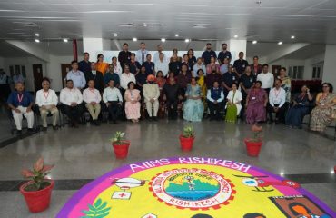 Vice President and Governor with students and faculty members on the occasion of the programme.