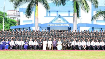 Vice President Shri Jagdeep Dhankhar and Governor with cadets at Rashtriya Indian Military College (RIMC).