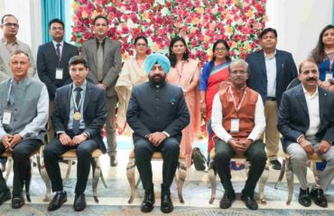 Governor with doctors on the occasion of the conference.