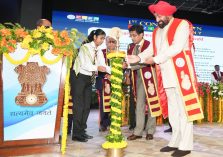 Governor inaugurating the first convocation of Coer University, Roorkee.;?>