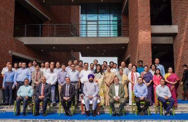 Governor with Vice Chancellors and teachers on the occasion of the program.