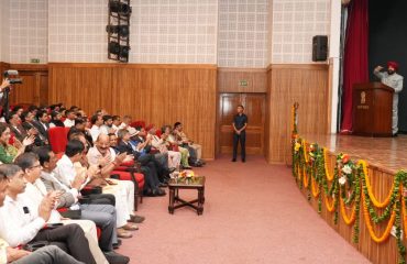 Governor addressing the closing session of Wildlife Week 2024 organized by Forest Department Uttarakhand.