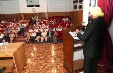 Governor addressing the program organized at Raj Bhawan on the 19th anniversary of the Right to Information Act.