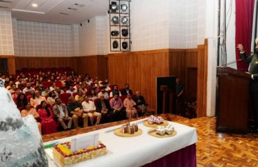 Governor addressing the program organized at Raj Bhawan on the occasion of World Food Day.