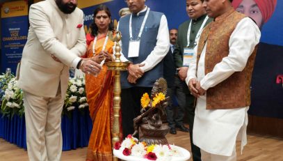 Governor inaugurating the conference of Vice Chancellors of North Zone held at Graphic Era Institute of Medical Science.