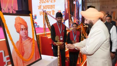 Governor inaugurating the closing ceremony of “Uttarakhand State Level Youth Festival 2024-25” organized at Parade Ground, Dehradun.