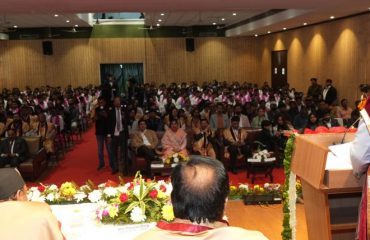 Governor addressing the 4th convocation of Quantum University, Roorkee, Haridwar.