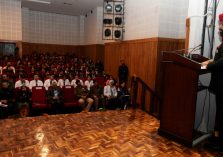 Governor addressing the seminar on “Drug-free Uttarakhand”.;?>