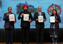 Governor releasing the book “Tobacco-free educational institution (ToFEI) implementation guide” of National Health Mission, Uttarakhand.;?>