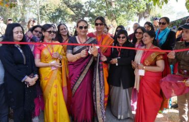 First Lady Smt. Gurmeet Kaur inaugurating the 