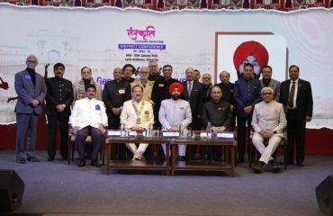 Governor attending the annual conference of Rotary District 3011 in New Delhi.