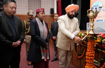 Governor inaugurating the program organized on the occasion of 78th Foundation Day of Bureau of Indian Standards (BIS) at Raj Bhawan.