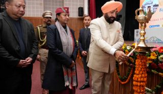 Governor inaugurating the program organized on the occasion of 78th Foundation Day of Bureau of Indian Standards (BIS) at Raj Bhawan.