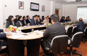 Governor holds a meeting with the officials regarding the preparations for the 38th National Games in Uttarakhand.