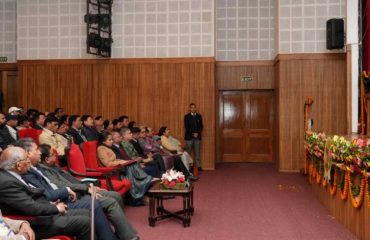 Governor addressing the program organized on the occasion of 78th Foundation Day of Bureau of Indian Standards (BIS) at Raj Bhawan.