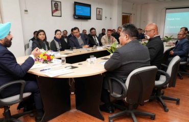 Governor holds a meeting with the officials regarding the preparations for the 38th National Games in Uttarakhand.