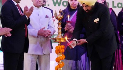 Governor inaugurating the 17th Agricultural Science Conference of Govind Ballabh Pant Agricultural and Technology University.