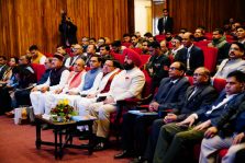 Governor and Chief Minister participating in the launch of the coffee table book of the State Disaster Management Authority and the launch of the dashboard program at Raj Bhawan.;?>