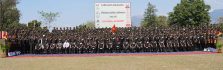 Governor interacting with officers and jawans of the battalion on the Platinum Jubilee celebrations of 14 Dogra Battalion.;?>