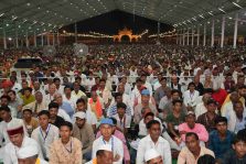 People present at the 'Goodwill Conference and National Unity Camp' program organized in Haridwar.;?>