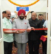 Governor inaugurating AI R&D Hub, Robotics Lab, and Internet of Things (IoT) Lab at Uttarakhand Technology University Campus.