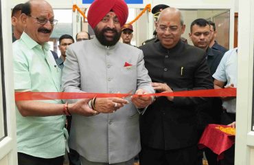 Governor inaugurating AI R&D Hub, Robotics Lab, and Internet of Things (IoT) Lab at Uttarakhand Technology University Campus.