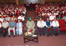Governor participating in the seminar organized on financial awareness at Raj Bhawan.;?>