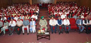 Governor participating in the seminar organized on financial awareness at Raj Bhawan.